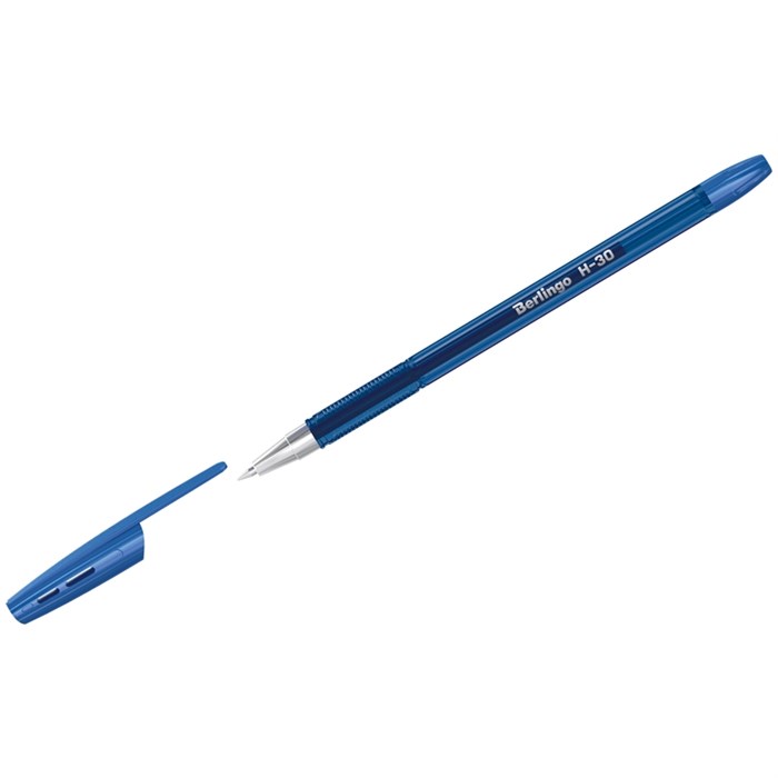 Ручка шариковая Berlingo H-30, синяя, 0,7мм - фото 160776