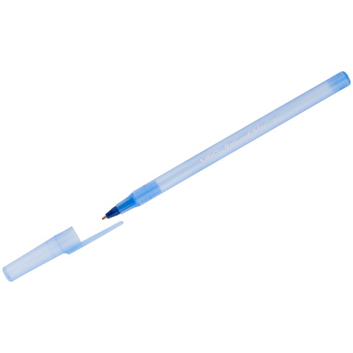Ручка шариковая Bic "Round Stic" синяя, 1,0мм - фото 161016