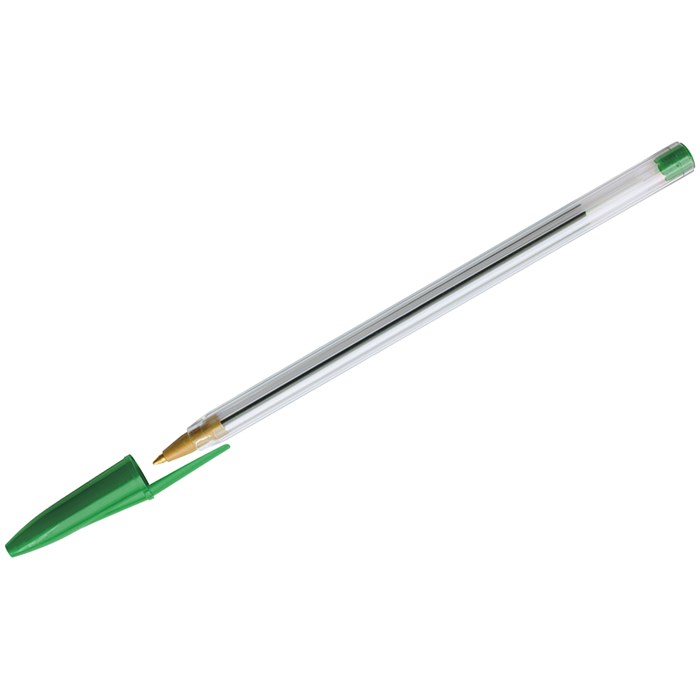 Ручка шариковая OfficeSpace зеленая, 0,7мм - фото 162002
