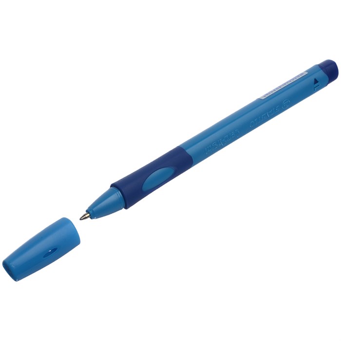 Ручка шариковая Stabilo LeftRight для левшей,синяя корпус синий - фото 162243