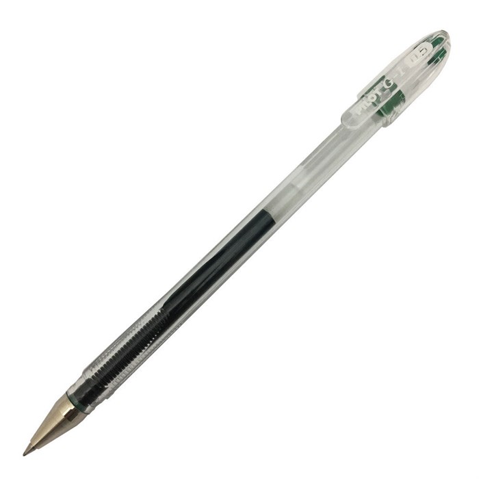 Ручка гелевая PILOT Extra Fine G-1 0,5мм. зеленая - фото 163144
