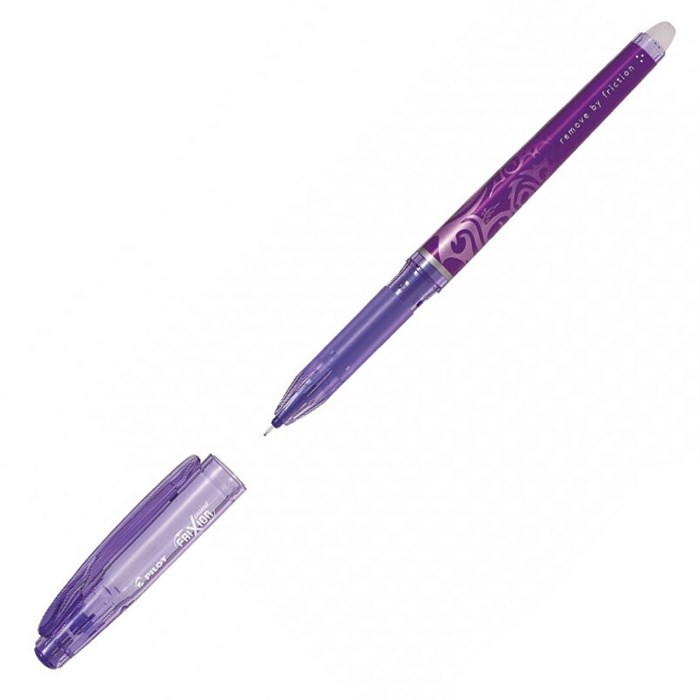 Ручка гелевая PILOT стираемая FriXion point 0.5 мм фиолетовыми чернилами - фото 163249