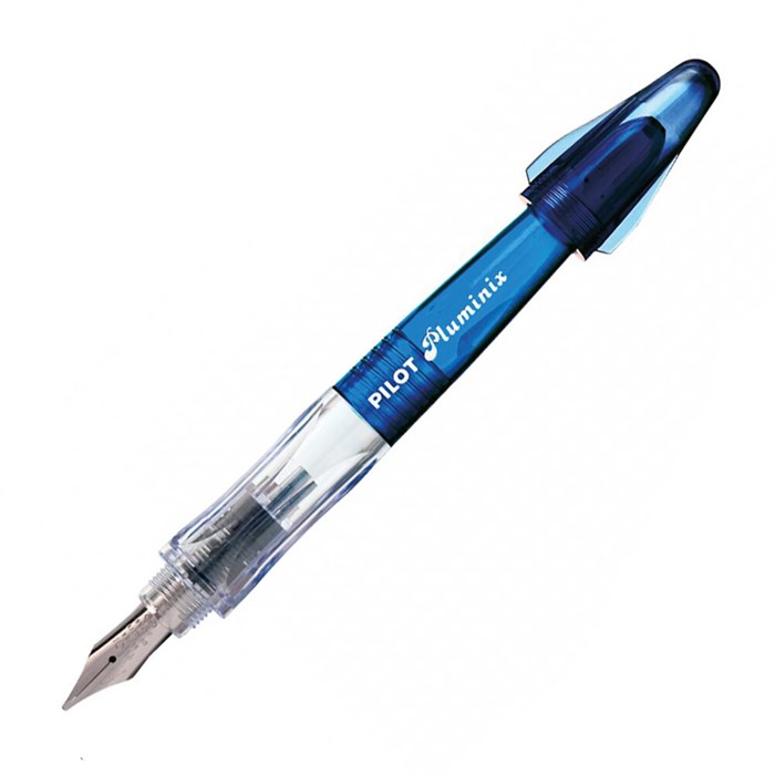 Pучка перьевая PILOT Pluminix mini, перo Medium, синий корпус - фото 163253