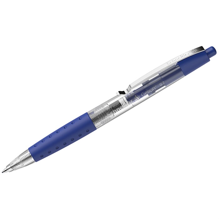 Ручка гелевая автоматическая Schneider "Gelion+" синяя, 0,7мм - фото 229575