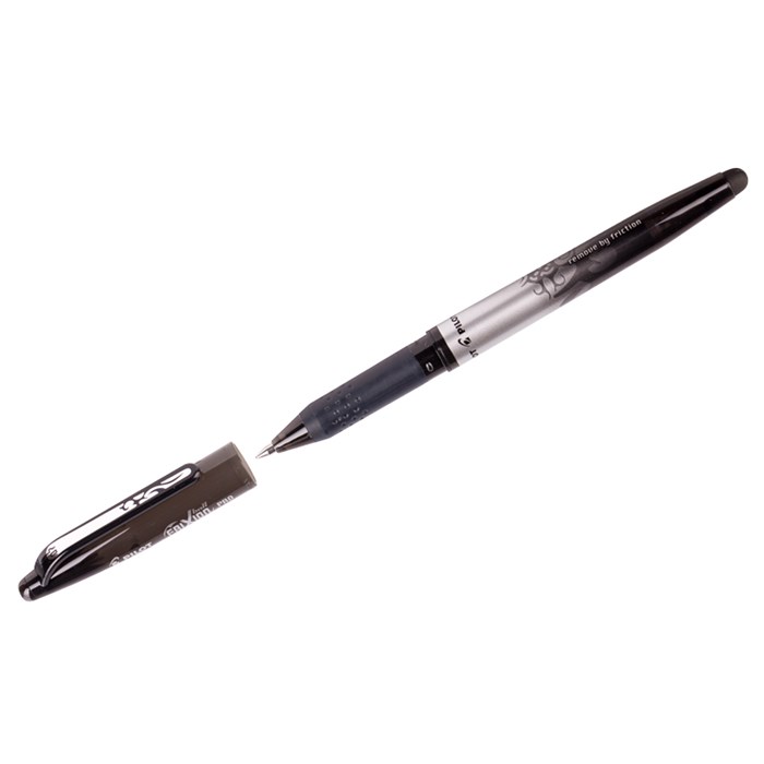 Ручка гелевая PILOT стираемая  Frixion Ball PRO 0,7мм черная - фото 229741