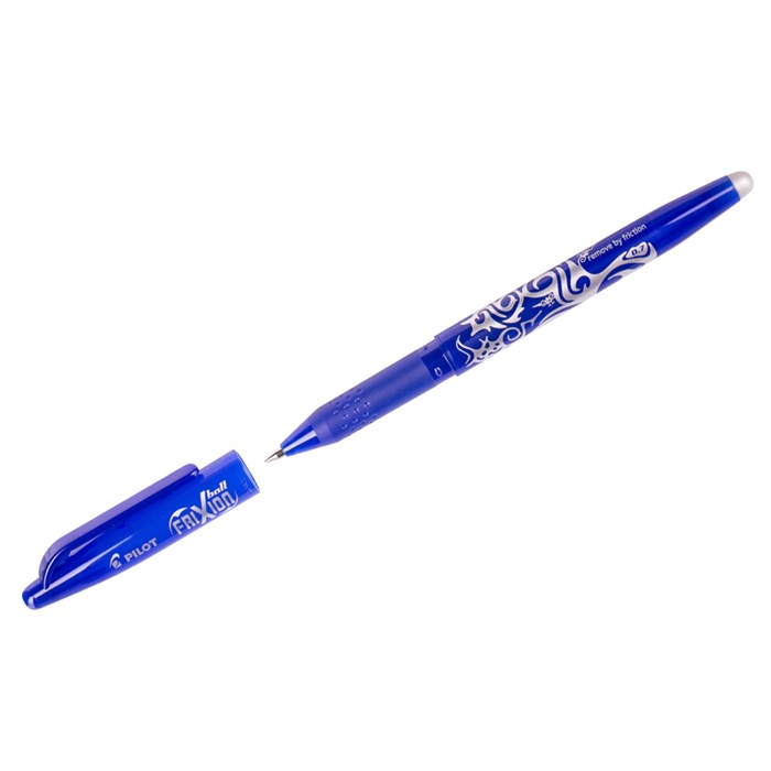 Ручка гелевая PILOT стираемая FriXion Ball 0.7 мм синяя пиши-стирай - фото 229755