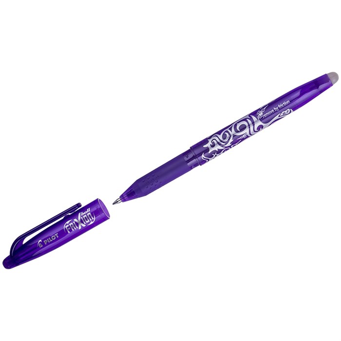 Ручка гелевая PILOT стираемая FriXion Ball 0.7 мм фиолетоая пиши-стирай - фото 229758
