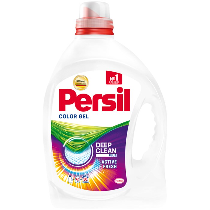 Гель для стирки Persil "Color", для цветного белья, 1,95л - фото 235148