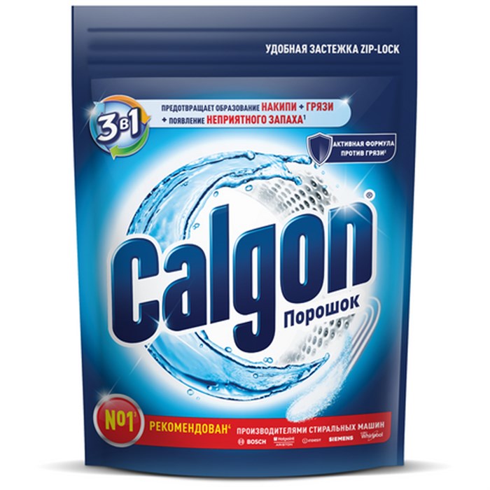 Смягчитель воды для стиральных машин Calgon 3в1, порошок, 400г - фото 236476