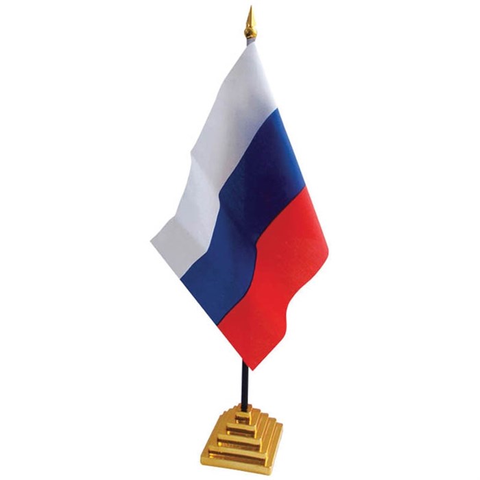 Флаг настольный Россия - фото 251068
