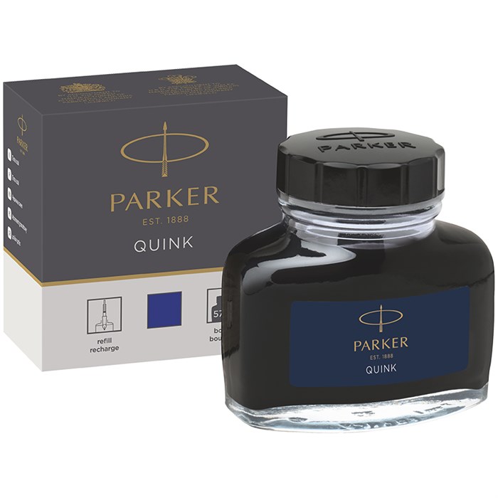 Чернила Parker "Bottle Quink" синие, 57мл - фото 253976