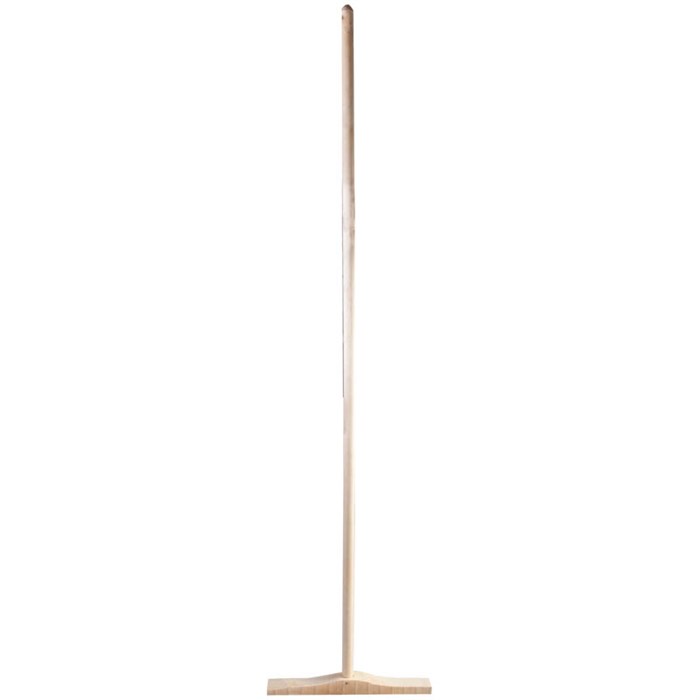 Швабра Экомоп деревянная с ручкой, 35см, рукоятка 115-130см - фото 254125