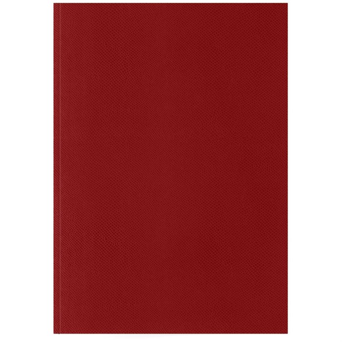 Телефонная книга А5, 80л., кожзам, OfficeSpace "Dallas" бордовый, с вырубкой - фото 265873
