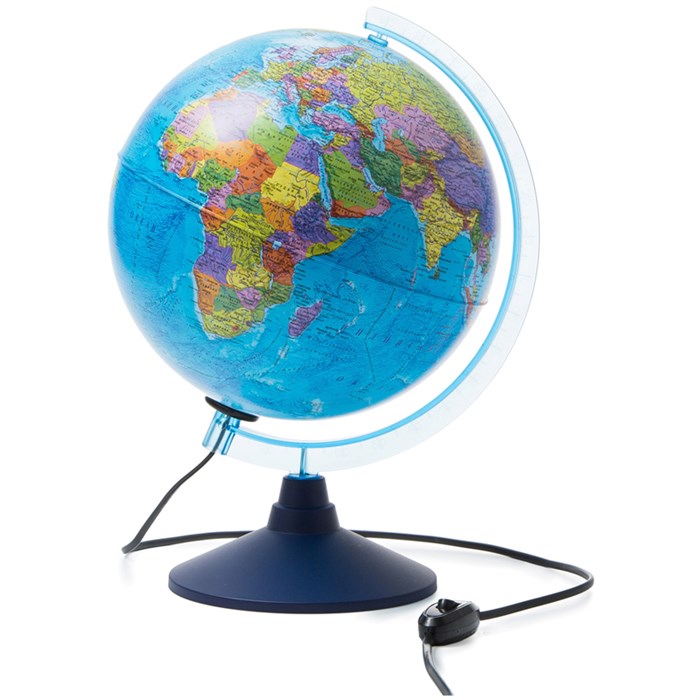 Глобус политический Globen, 25см, интерактивный, с подсветкой + очки виртуальной реальности - фото 266388