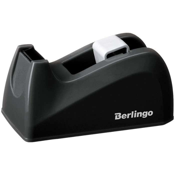 Диспенсер настольный Berlingo для канцелярской клейкой ленты, черный - фото 271041