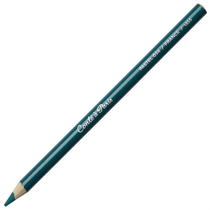 Пастельный карандаш Conte a Paris, цвет 034, изумрудно-зеленый - фото 284269