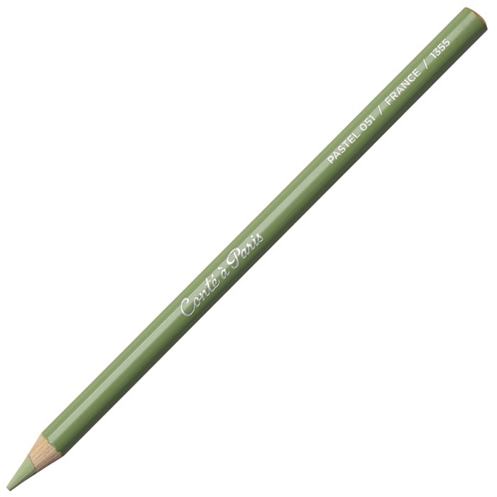 Пастельный карандаш Conte a Paris, цвет 051, серо-зеленый - фото 284302