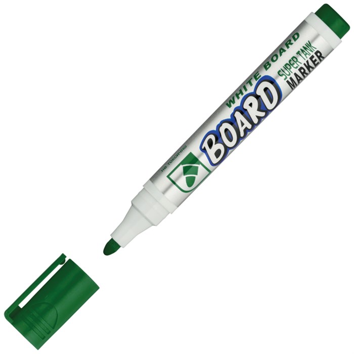 Маркер для белых досок Crown "Multi Board" зеленый, пулевидный, 3мм - фото 296102