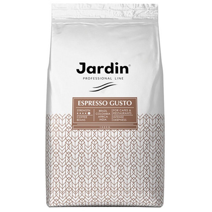 Кофе в зернах Jardin "Espresso Gusto", вакуумный пакет, 1кг - фото 342319