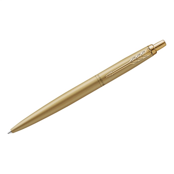 Ручка шариковая Parker "Jotter XL Monochrome 2020 Gold " синяя, 1,0мм, кнопочн., подар. уп. - фото 357096