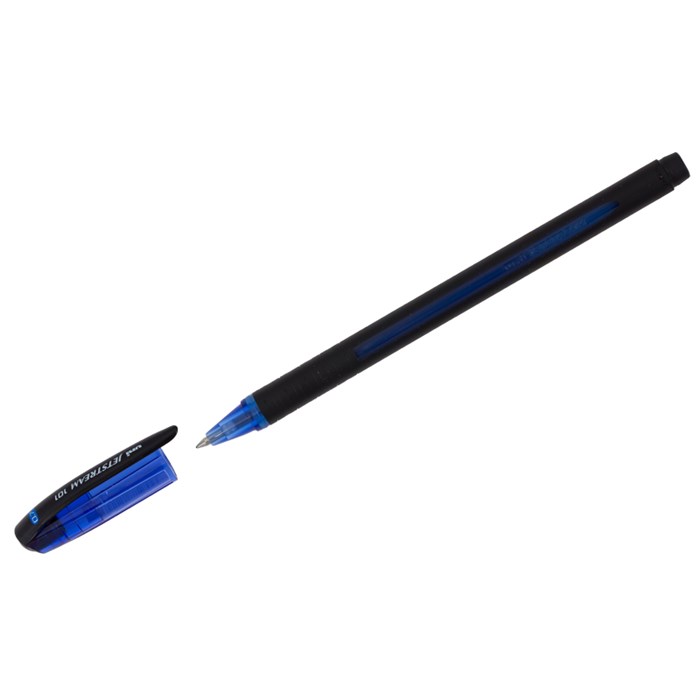 Ручка шариковая Uni "Jetstream SX-101-07" синяя, 0,7мм, грип - фото 357317