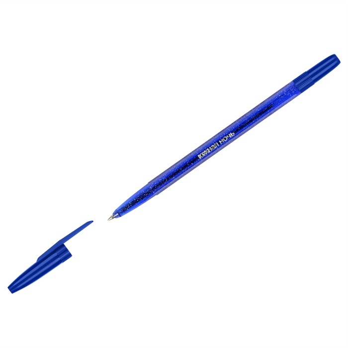 Ручка шариковая СТАММ "Южная ночь" синяя, 0,7мм - фото 357919