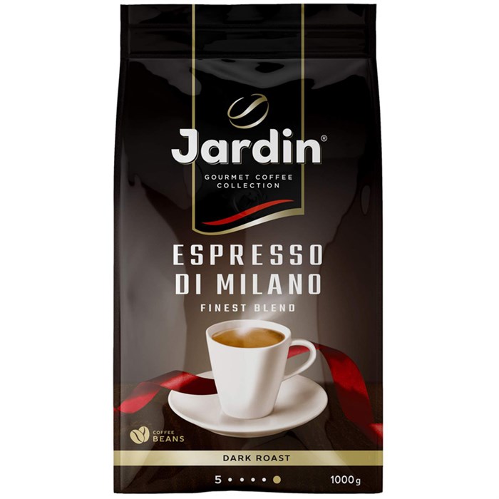 Кофе в зернах Jardin "Espresso di Milano", 1000г - фото 377572