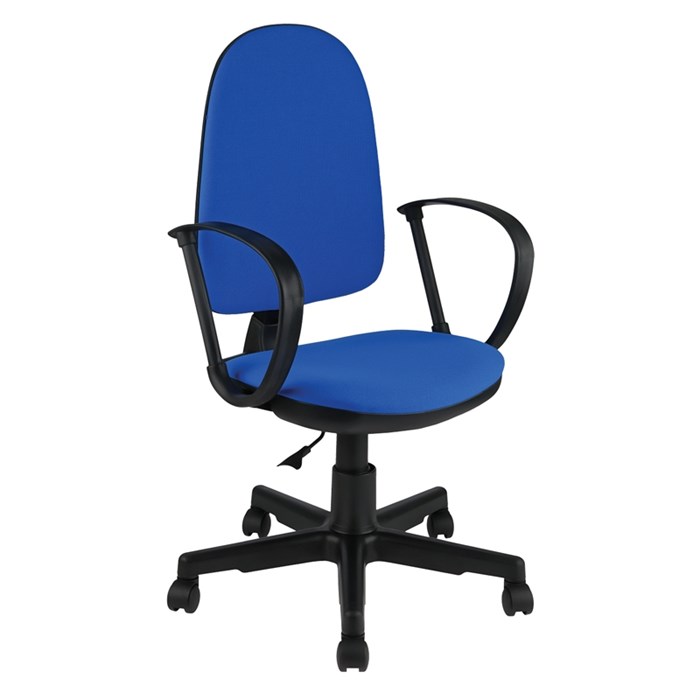 Кресло оператора Helmi HL-M30 "Престиж", ткань синяя В10 - фото 379570