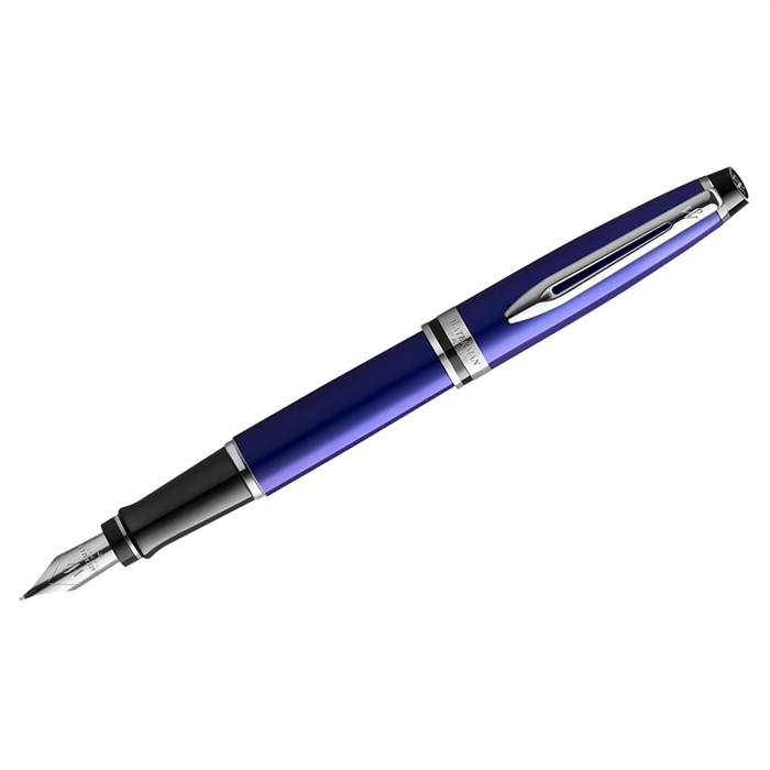 Ручка перьевая Waterman "Expert Blue CT" синяя, 1,0мм, подарочная упаковка - фото 430943