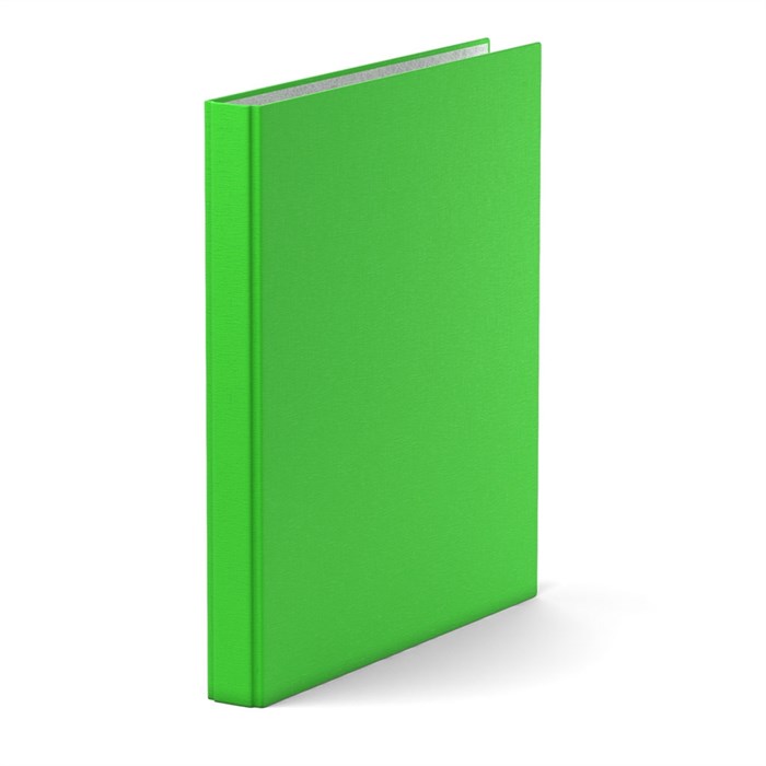 Папка–регистратор на 4 кольцах ErichKrause, Neon, А4, 35 мм, зеленый - фото 456585