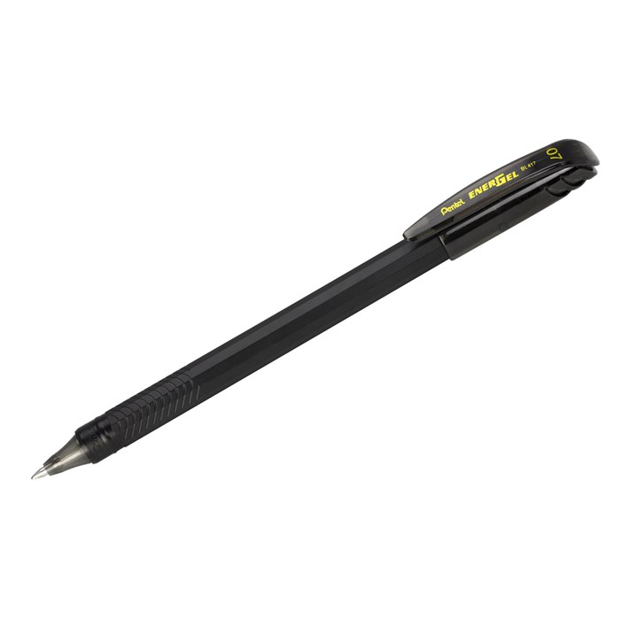 Ручка гелевая Pentel "EnerGel" черная, 0,7мм R374761 - фото 497790