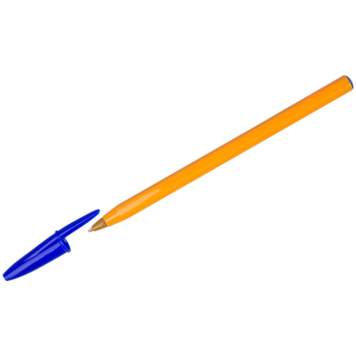 Ручка шариковая Bic "Orange" синяя, 0,8мм R025363 - фото 498317