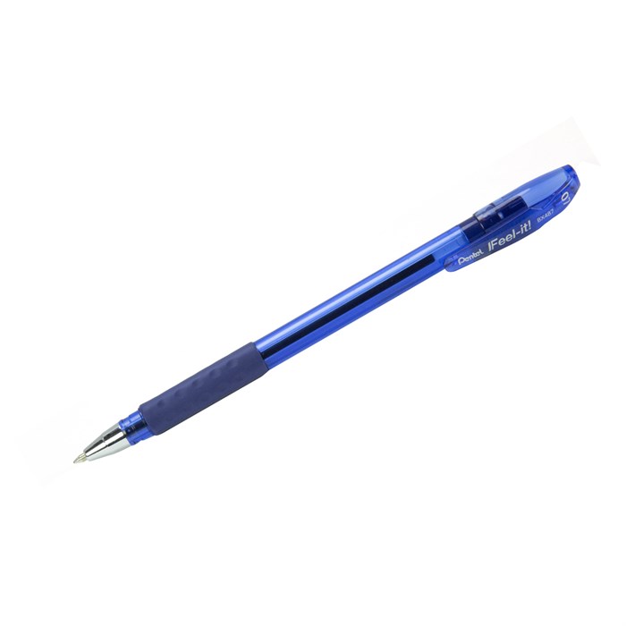 Ручка шариковая Pentel "IFeel it!" синяя, 0,7мм, грип R374758 - фото 498933