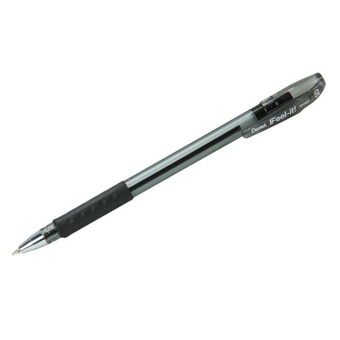 Ручка шариковая Pentel "IFeel it!" черная, 0,5мм, грип R374757 - фото 498934