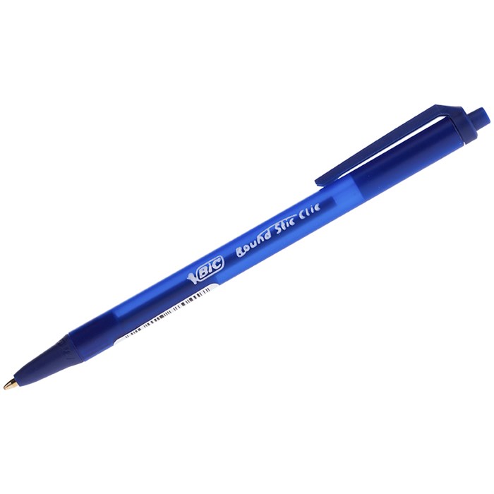 Ручка шариковая автоматическая Bic "Round Stic Clic" синяя, 1,0мм R212469 - фото 499228