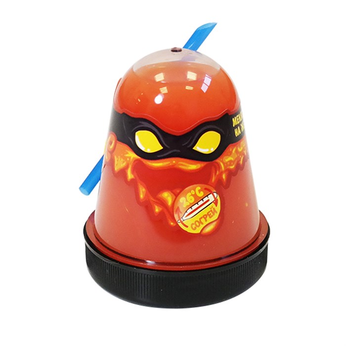 Слайм Slime "Ninja", красный, меняет цвет на желтый, 130г R283989 - фото 509433