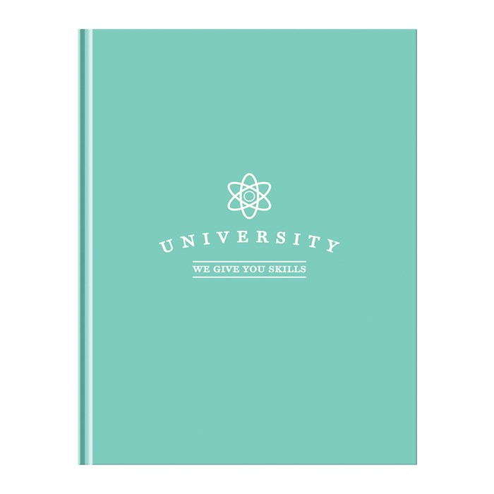 Записная книжка А5 64л. BG "University", soft-touch ламинация, блок-еженедельник, блок 80 гр/м2 R342958 - фото 519193