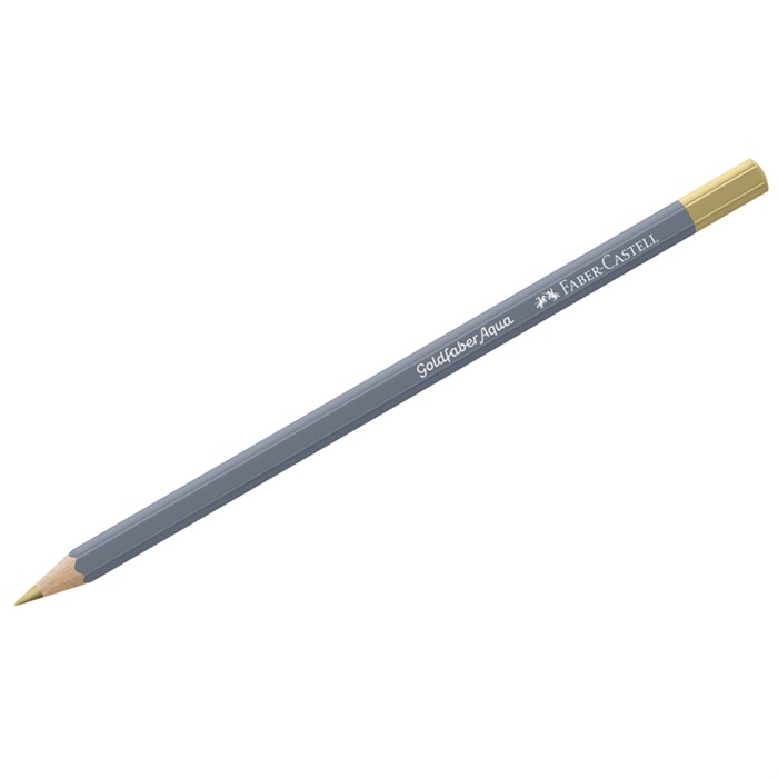 Карандаш акварельный художественный Faber-Castell "Goldfaber Aqua", цвет 250 золотой R341134 - фото 521907