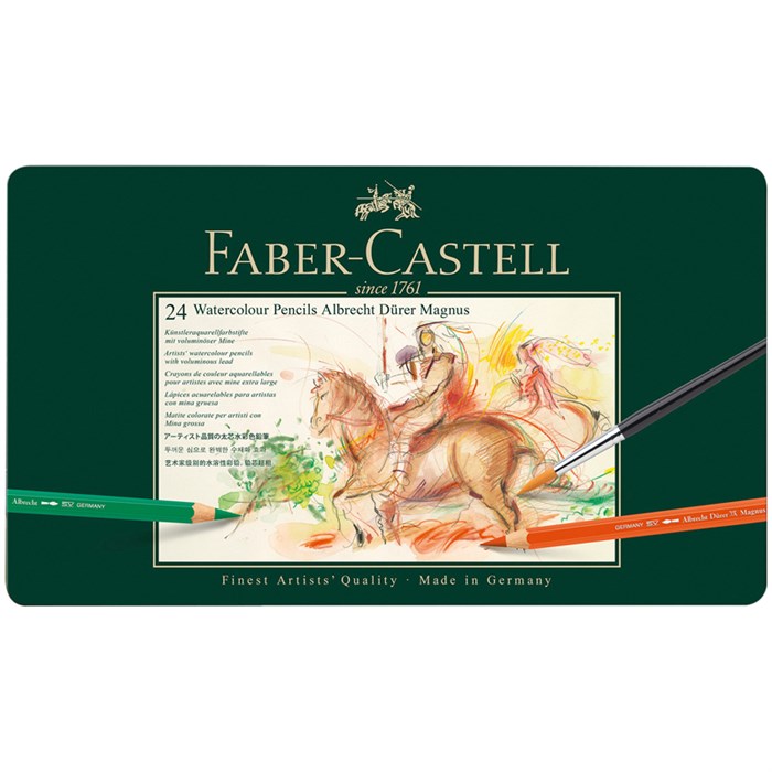 Карандаши акварельные художественные Faber-Castell "Albrecht D?rer Magnus", 24цв R285895 - фото 521908