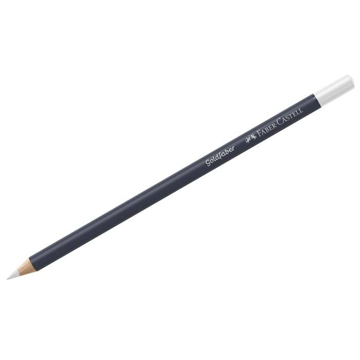 Карандаш художественный Faber-Castell "Goldfaber", цвет 101 белый R341151 - фото 524186