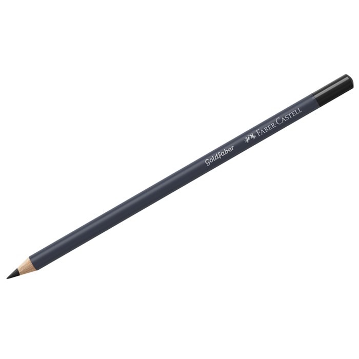 Карандаш художественный Faber-Castell "Goldfaber", цвет 199 черный R341198 - фото 524209