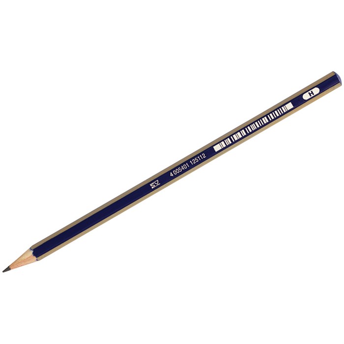 Карандаш ч/г Faber-Castell "Goldfaber 1221" H, заточен. R286138 - фото 524690