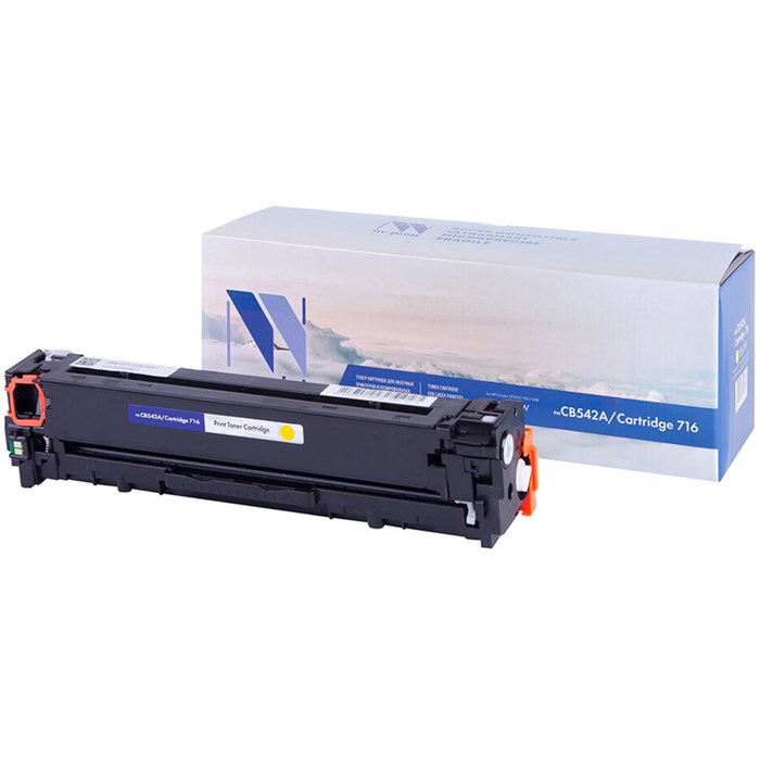 Картридж совм. NV Print CB542A/Cartridge 716 желтый для HP Color LJ CM1312/CP1215/1515/1518(1400стр.) (ПОД ЗАКАЗ) R154057 - фото 527318