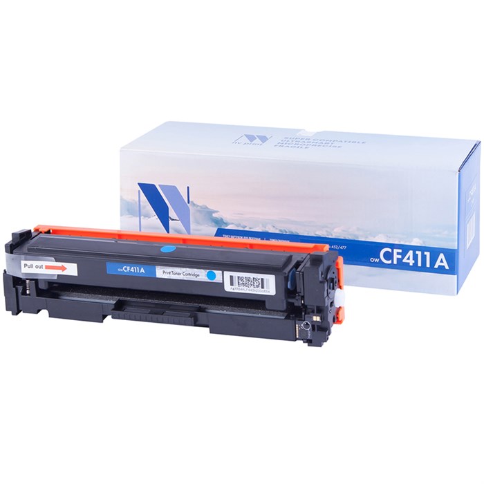 Картридж совм. NV Print CF411A голубой для HP LJ Pro M377dw/M452nw/M452dn/M477fdn/M477fd (2300стр.) (ПОД ЗАКАЗ) R249790 - фото 527322