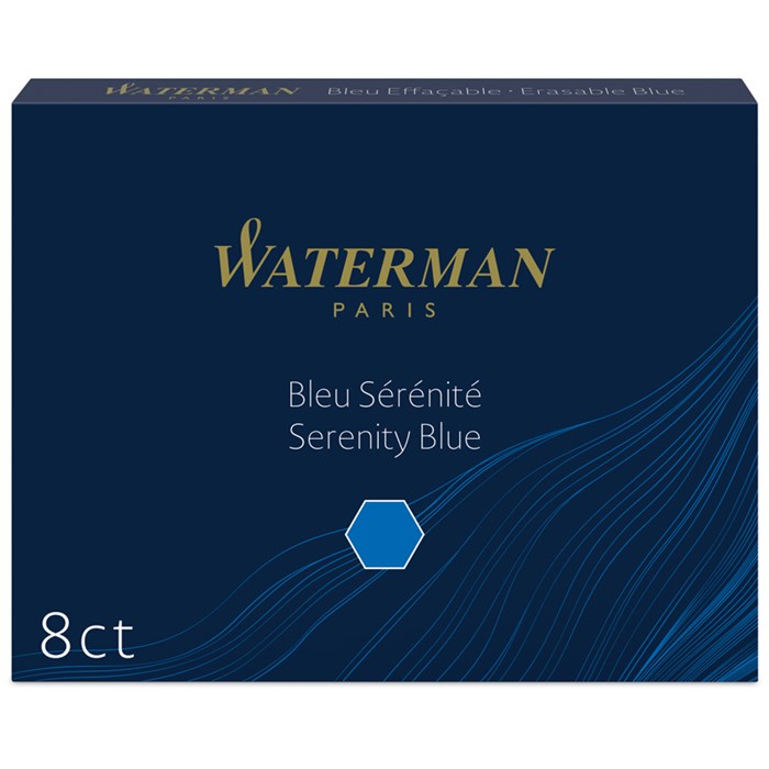 Картриджи чернильные Waterman Standart, синий, 8шт., картонная коробка R177507 - фото 527375