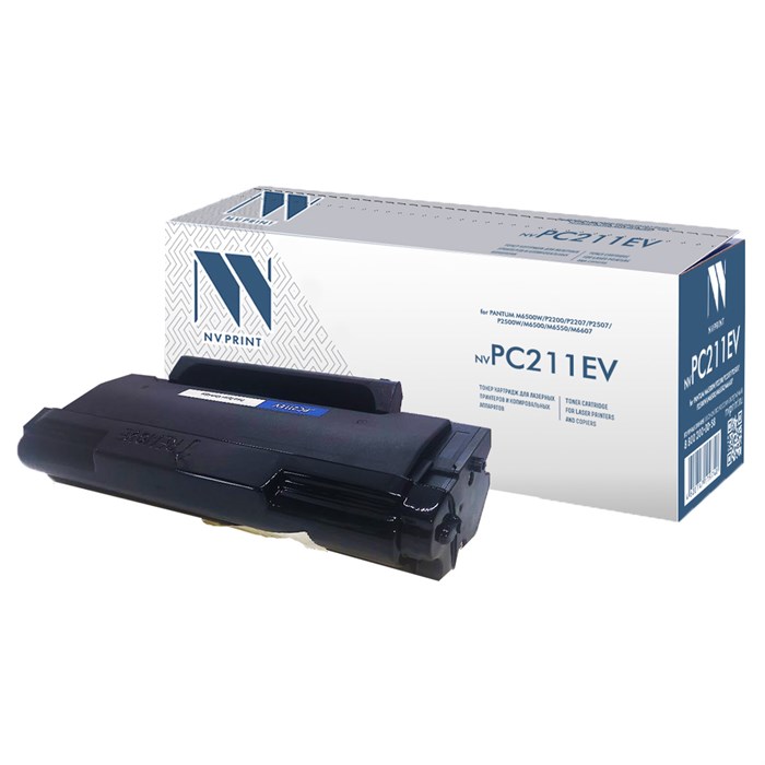 Картридж совм. NV Print NV-PC-211EV черный для Pantum M6500W/P2200/P2207/P2507/P2500W/M6500/M6550/M6607 (1600k) R371969 - фото 527414