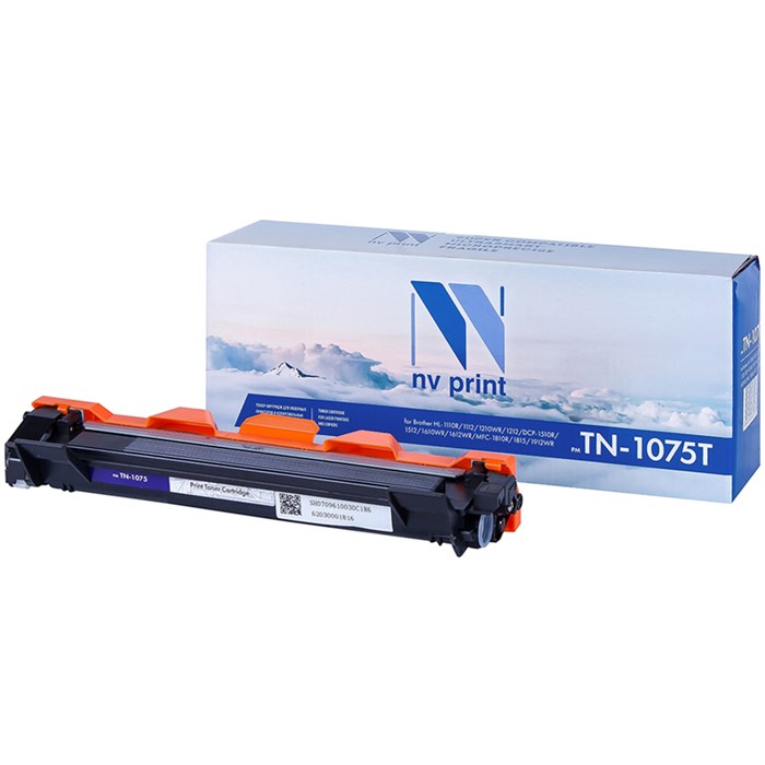 Картридж совм. NV Print TN-1075 черный для Brother HL1012/DCP1510/1512/MFC1815 (1000стр.) R212048 - фото 527424