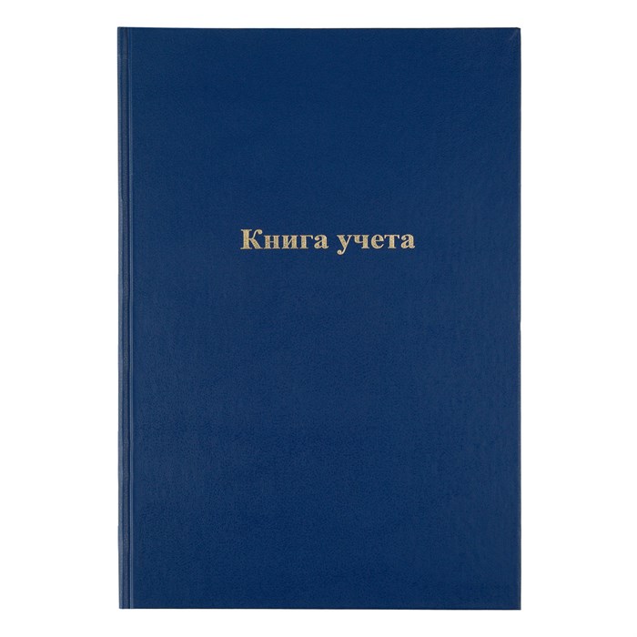 Книга учета OfficeSpace, А4, 144л., пустографка, 200*290мм, бумвинил, блок офсетный R162460 - фото 530727