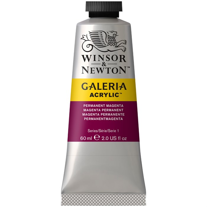 Краска акриловая художественная Winsor&Newton "Galeria", 60мл, туба, красный анилин R316288 - фото 534771