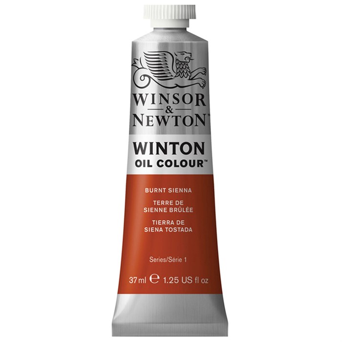 Краска масляная художественная Winsor&Newton "Winton", 37мл, туба, жженая сьена R316706 - фото 536467